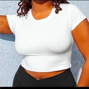 Aerie Sidewalk Seamless Cropped Tshirt